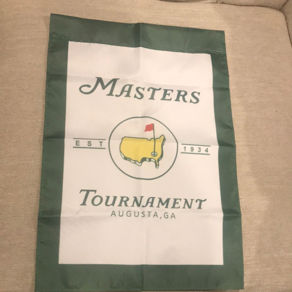 New The Masters Flag Masters Golf Tournament 12x18”